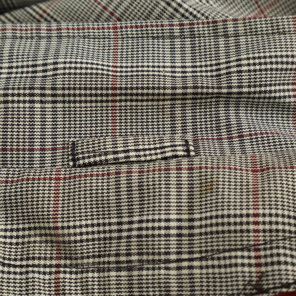 Sears シアーズ 70s ヴィンテージ グレンチェック オールウェザー コート グレー チェスター メンズ