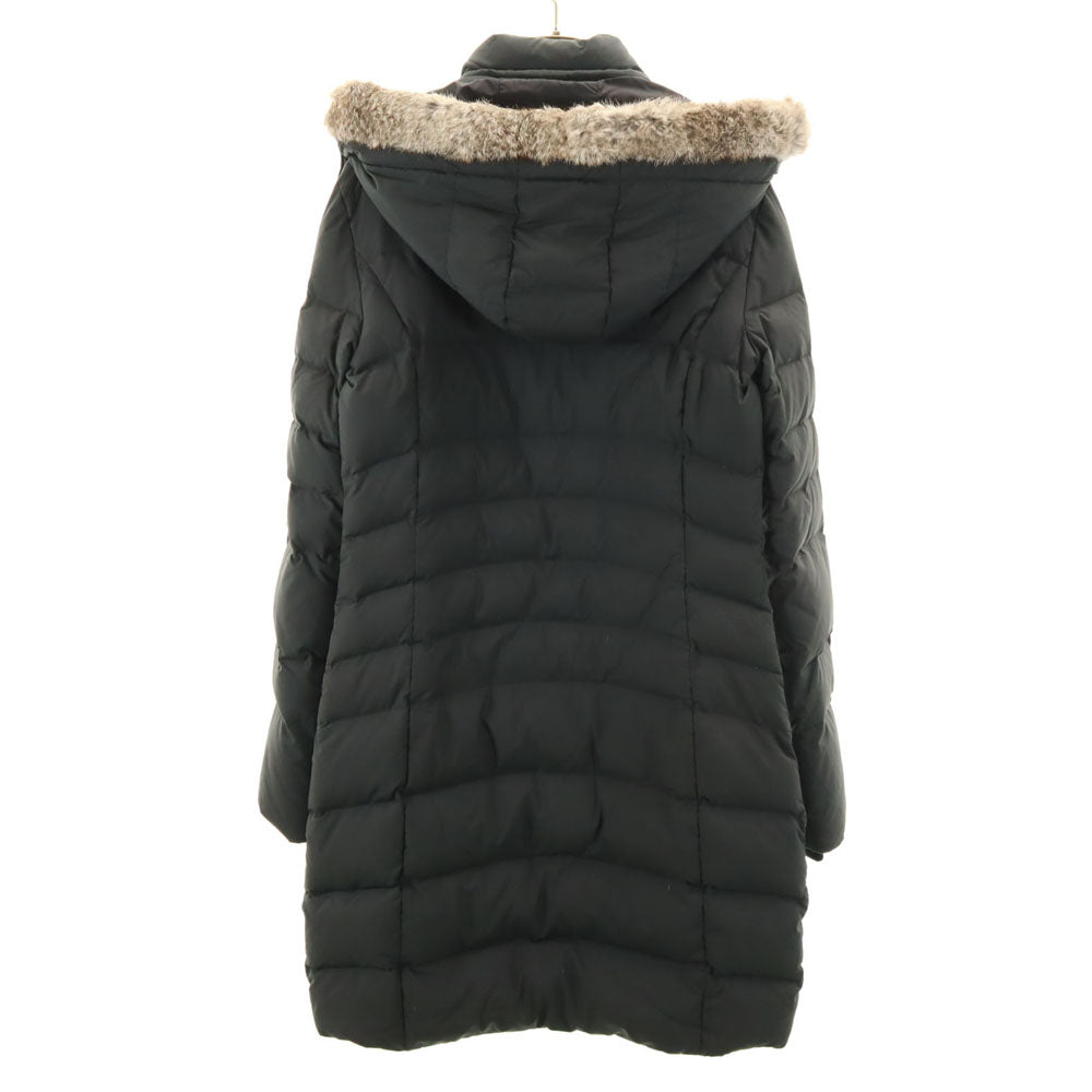 Emporio Armani エンポリオアルマーニ ダウンコート M チャコールブラック レディース