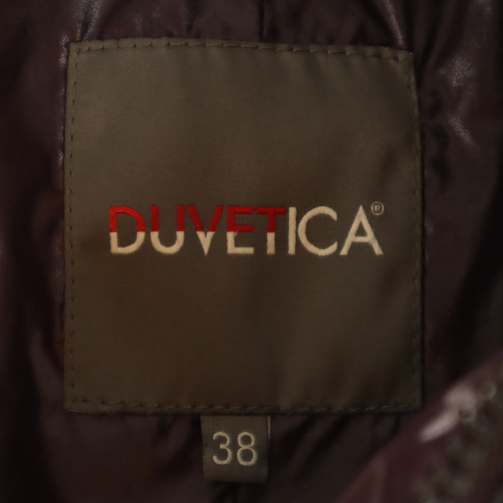 DUVETICA デュベティカ ダミア キルティング ダウンコート 38 ブラウン DAMIA レディース