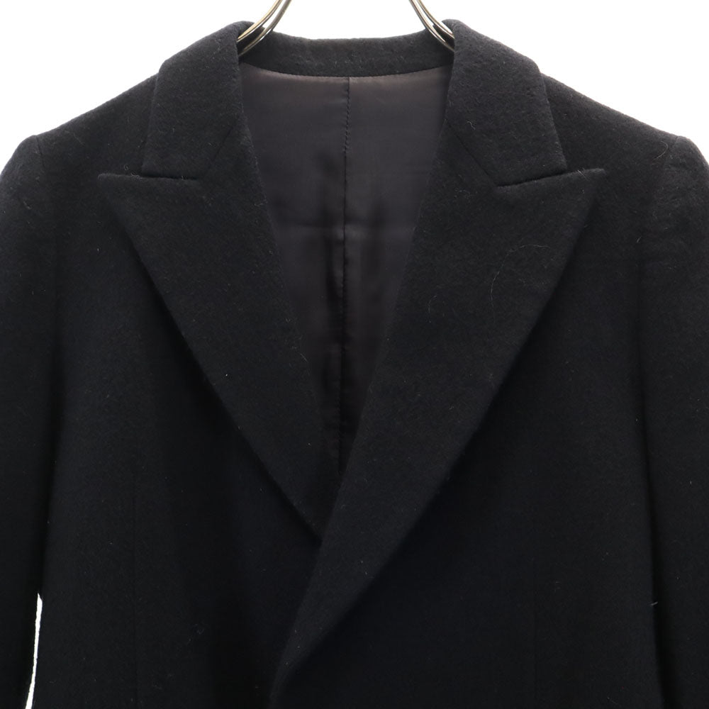 Y's ワイズ 日本製 チェスターコート 1 ブラック ヨウジヤマモト メンズ