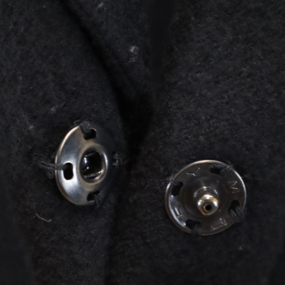 Y's ワイズ 日本製 チェスターコート 1 ブラック ヨウジヤマモト メンズ