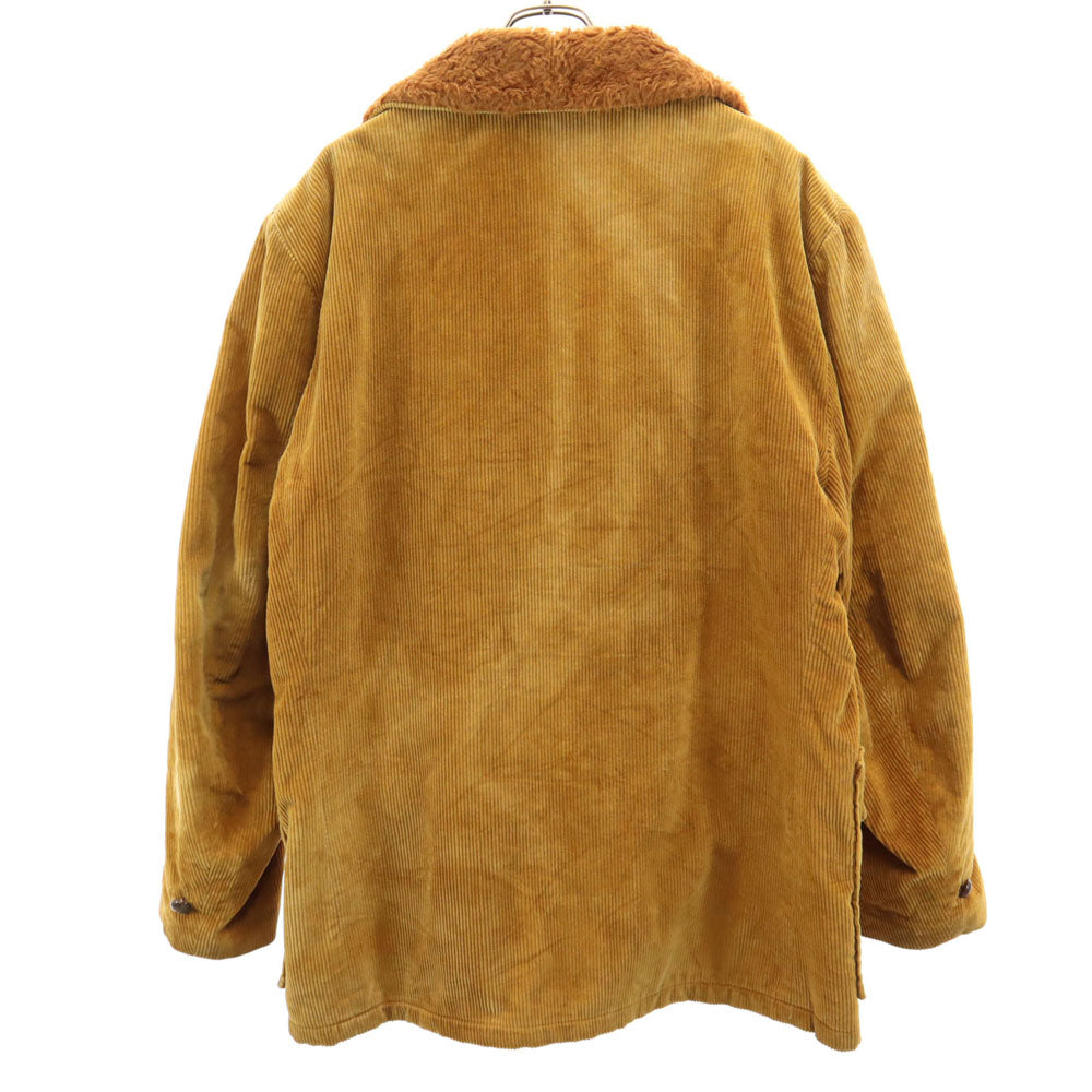 希少 70's ユーロヴィンテージ 裏ボア コーデュロイコート 36 キャメル Brad Whitney 60s 70s ヴィンテージ コーデュロイ コート キャメル メンズ