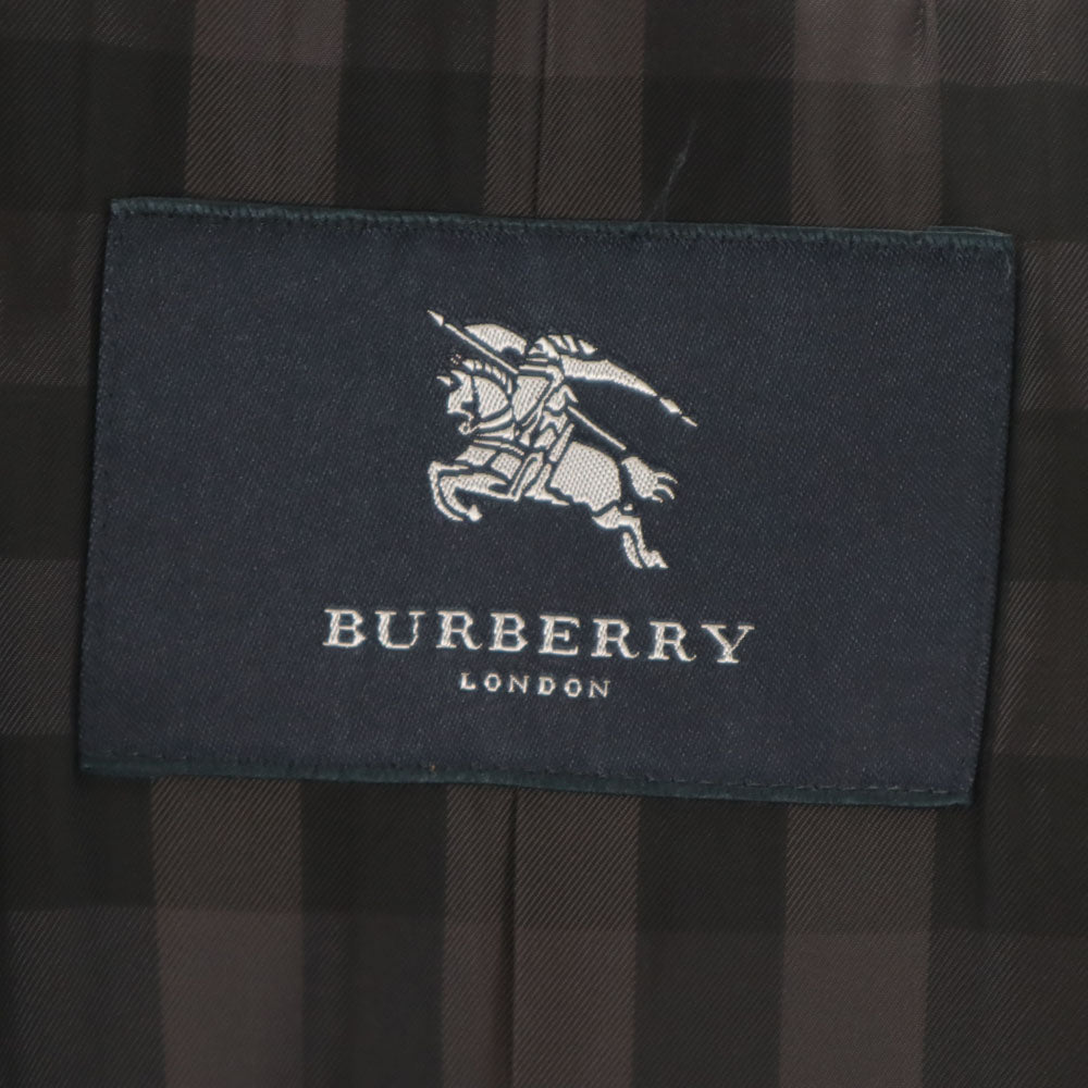 バーバリー 三陽商会 日本製 アンゴラブレンド コート 9 黒 BURBERRY レディース