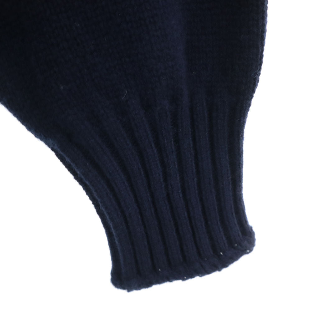 未使用 LIVIANA CONTI リビアナコンティ イタリア製 長袖 ロング ニット M ネイビー セーター チュニック レディース