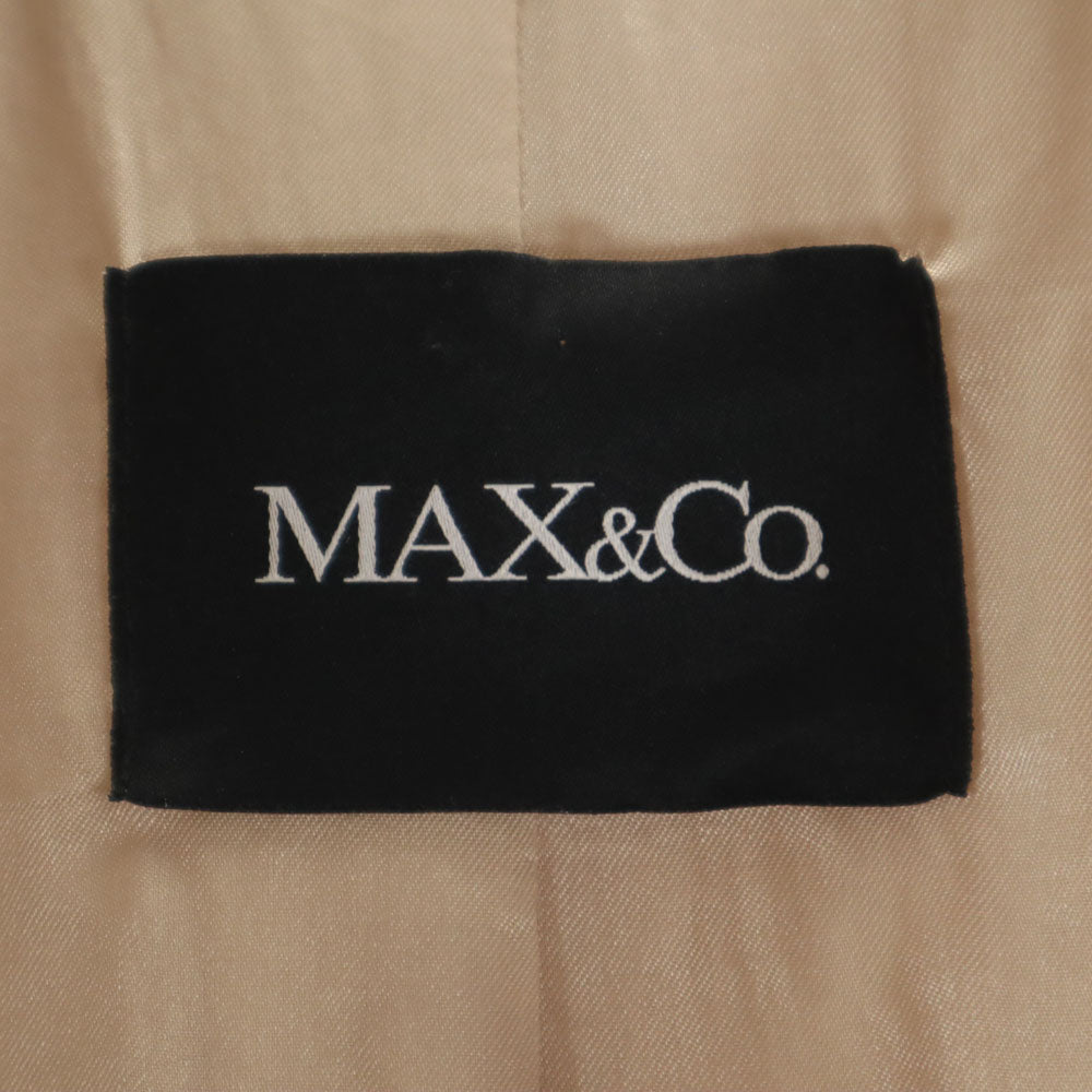 MAX&CO マックスアンドコー チェスターコート ベージュ レディース