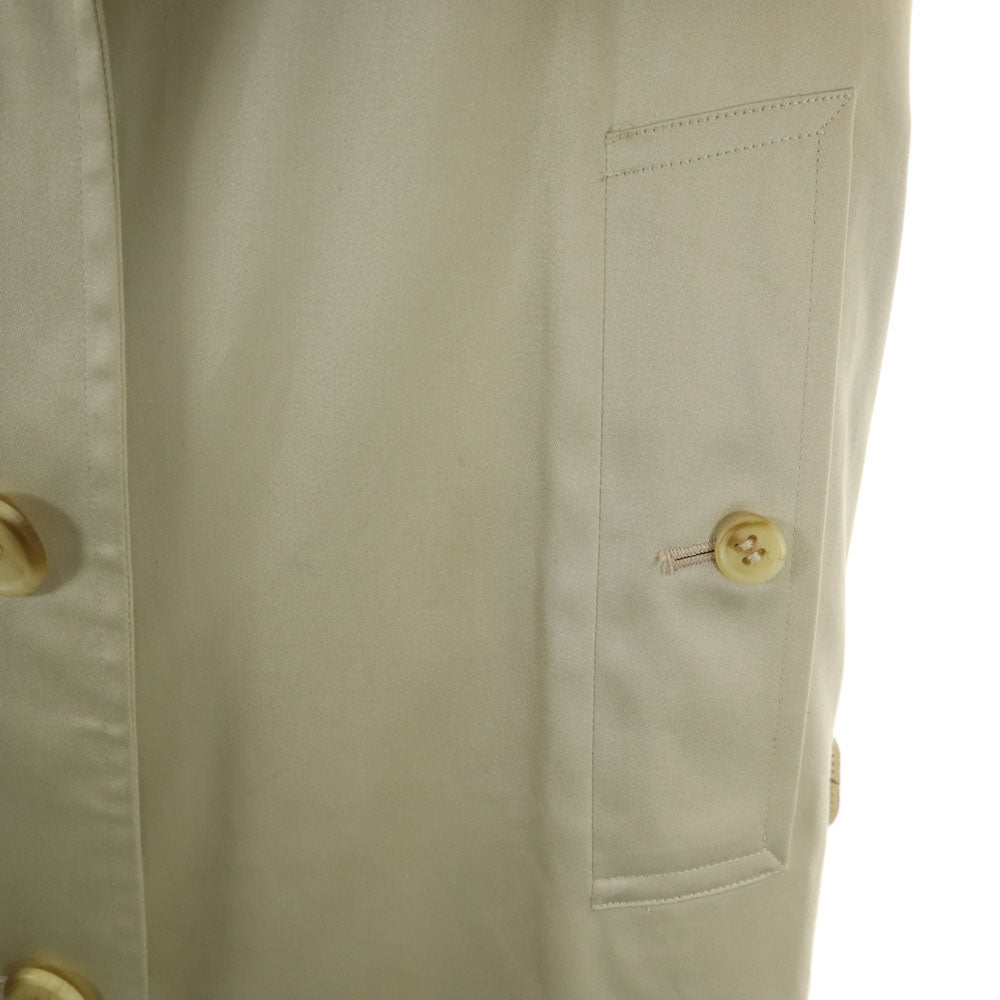 Burberrys バーバリーズ 90s 未使用 オールド デッドストック トレンチコート 9AR シャンパンゴールド レディース