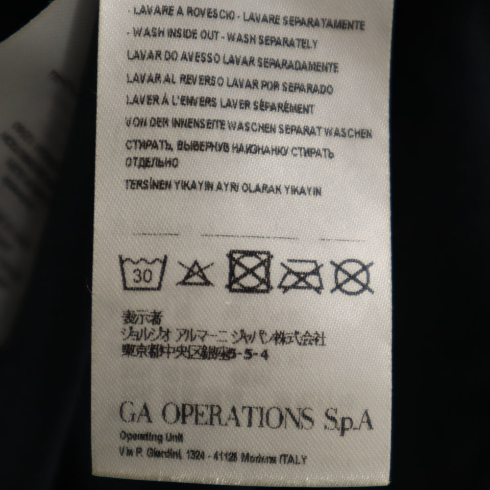 ARMANI EXCHANGE アルマーニエクスチェンジ フーデッド コート L ネイビー メンズ