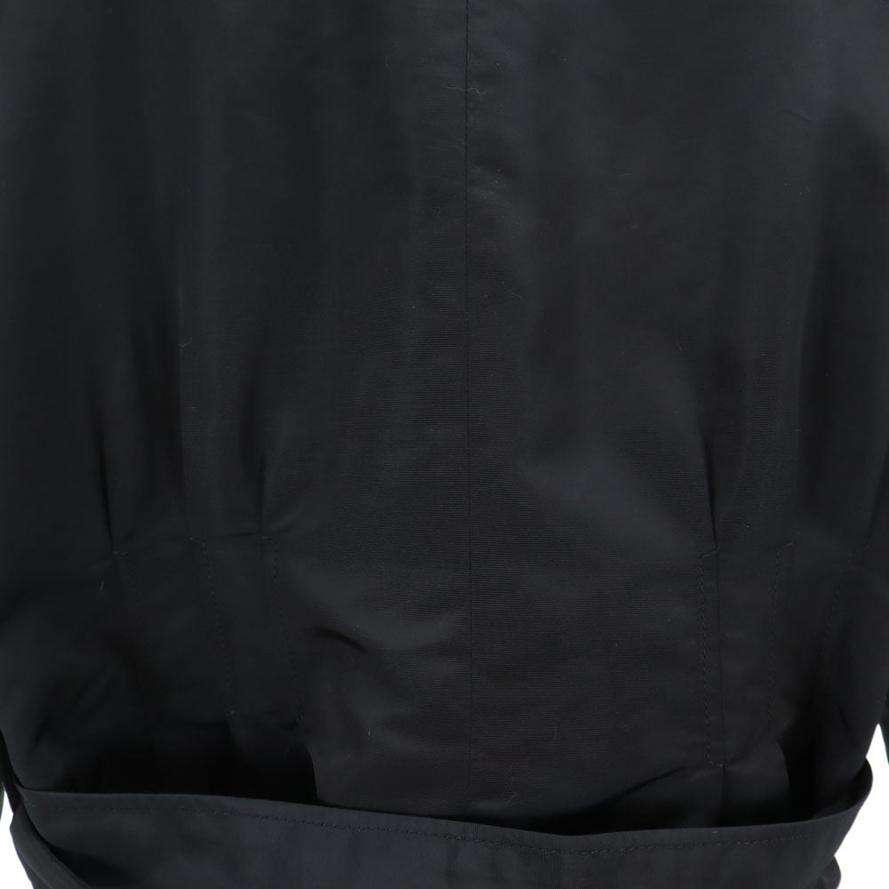 LANVIN en Bleu ランバンオンブルー チェスターコート 36 ネイビー ライナー付き レディース