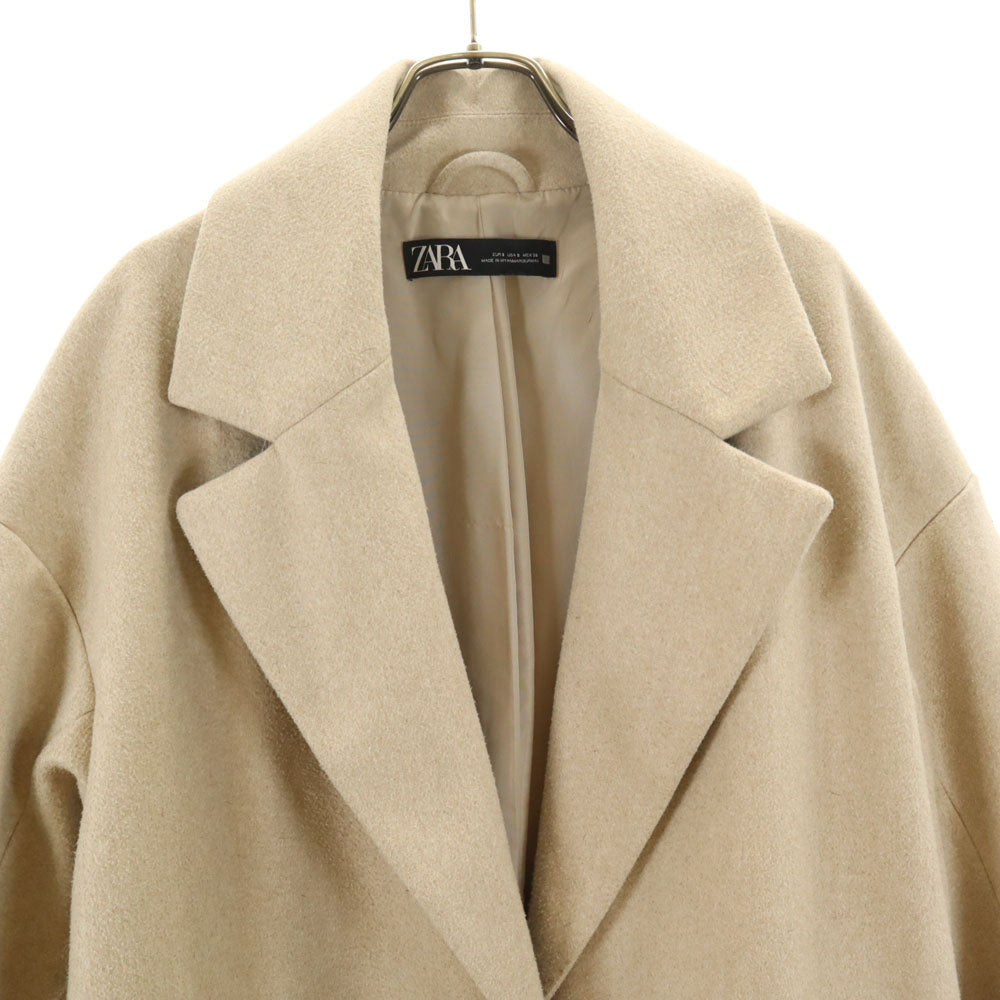 ZARA ザラ チェスターコート S ベージュ レディース