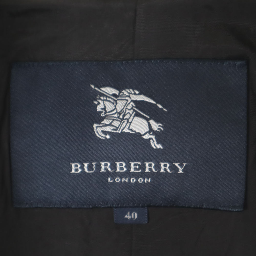 BURBERRY バーバリー 三陽商会 コート 40 黒 メンズ