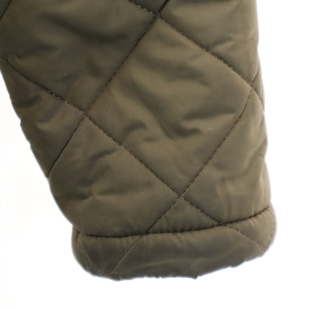 MACKINTOSH SCOTLAND マッキントッシュスコットランド USA製 キルティングコート 36 カーキ 裏ボア レディース