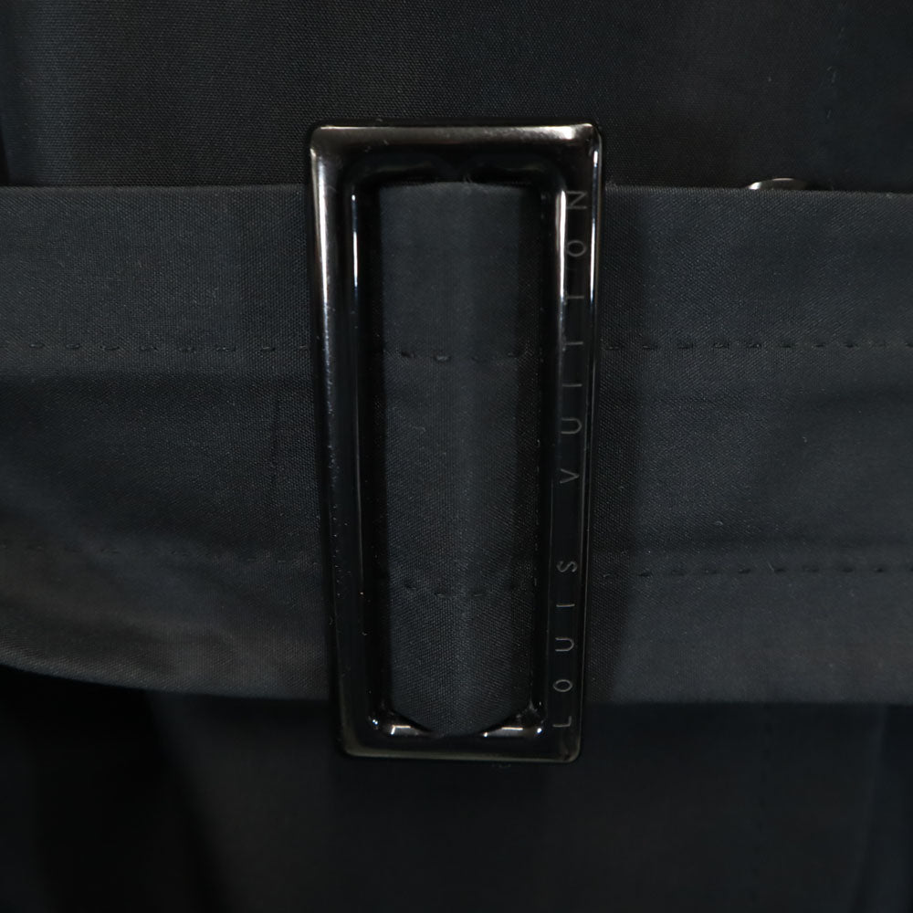 LOUIS VUITTON ルイヴィトン フランス製 トレンチコート 40 チャコール レディース