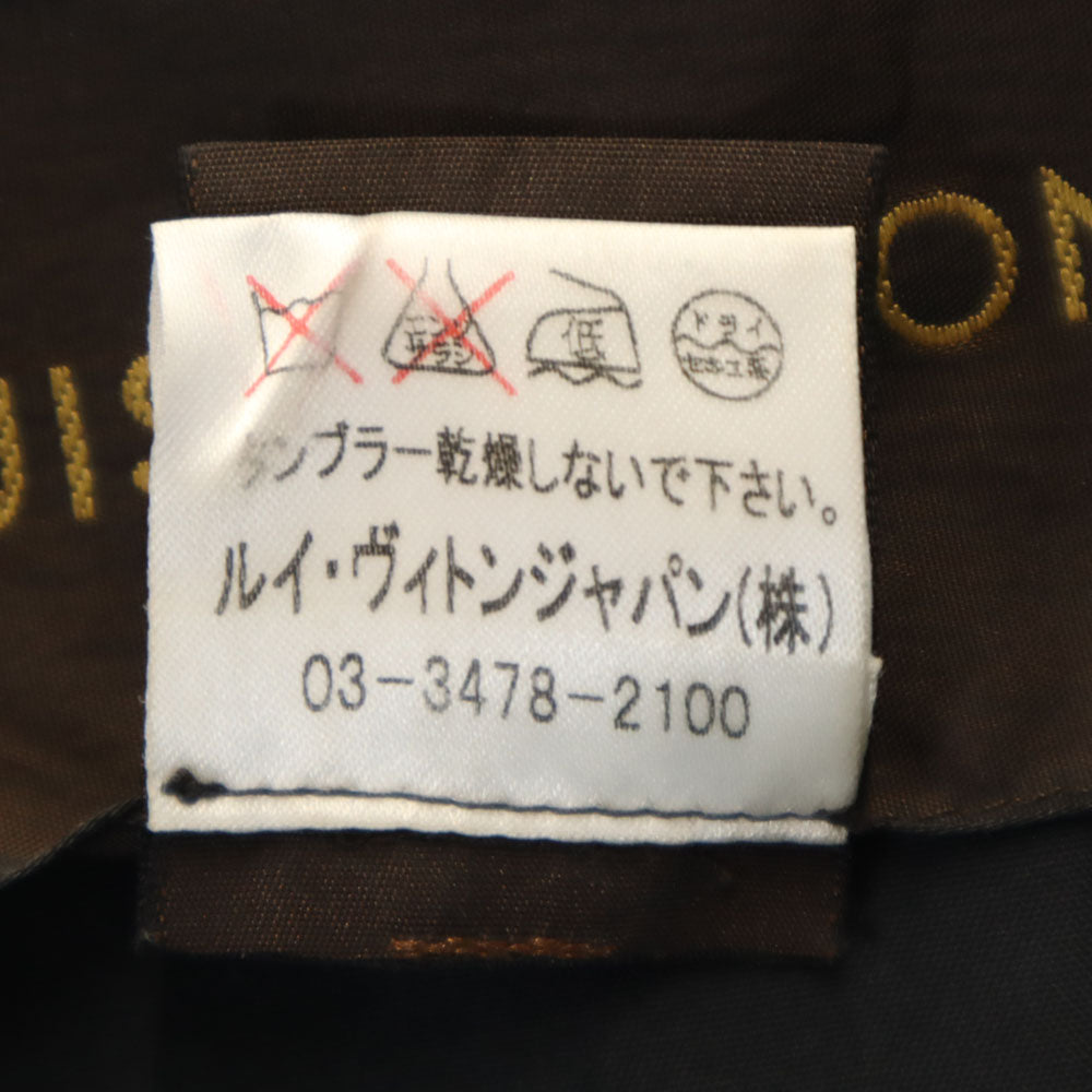 LOUIS VUITTON ルイヴィトン フランス製 トレンチコート 40 チャコール レディース