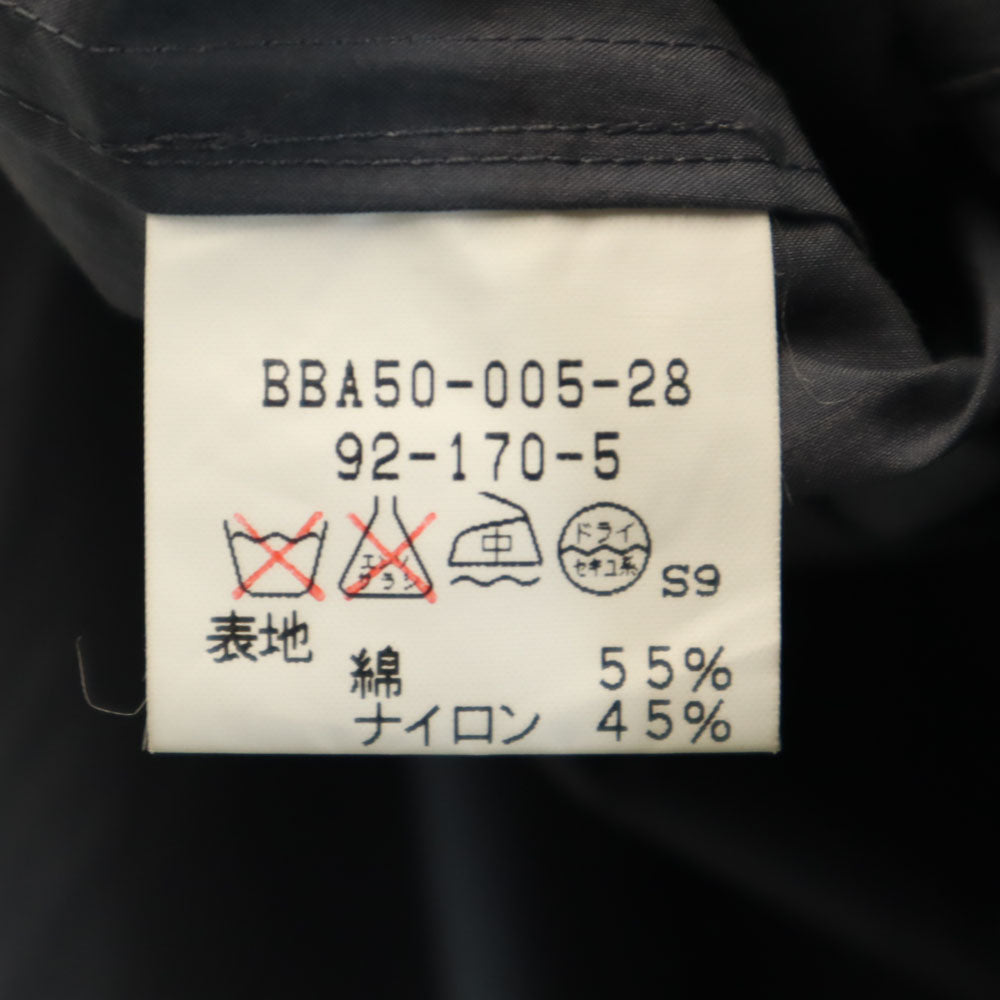 Burberrys バーバリーズ 90s オールド ステンカラーコート 92-170-5 チャコールグレー メンズ