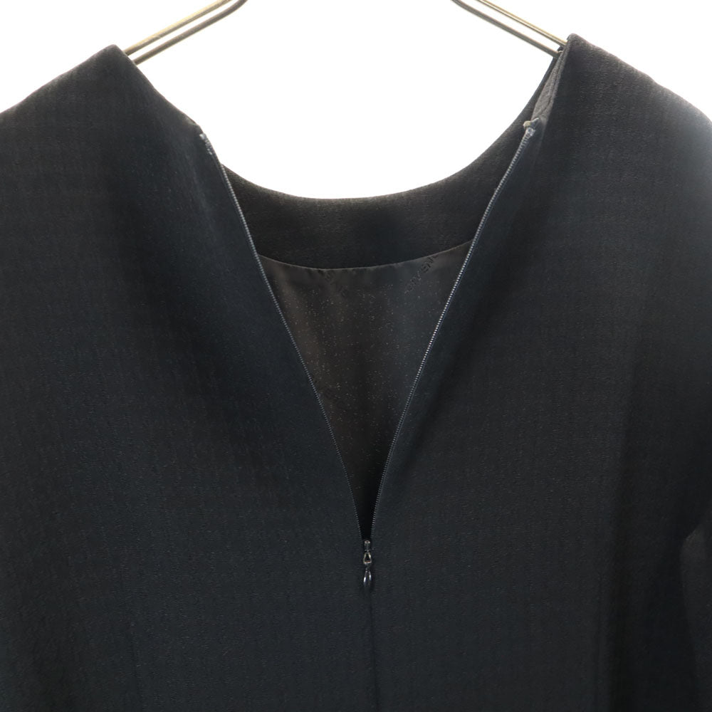 GIVENCHY ジバンシィ 90s 日本製 オールド 7分袖 ワンピース 12 ブラック 2ピース セット レディース