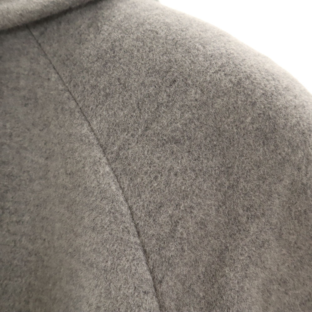 courreges クレージュ ステンカラーコート 9AR グレー 比翼 レディース