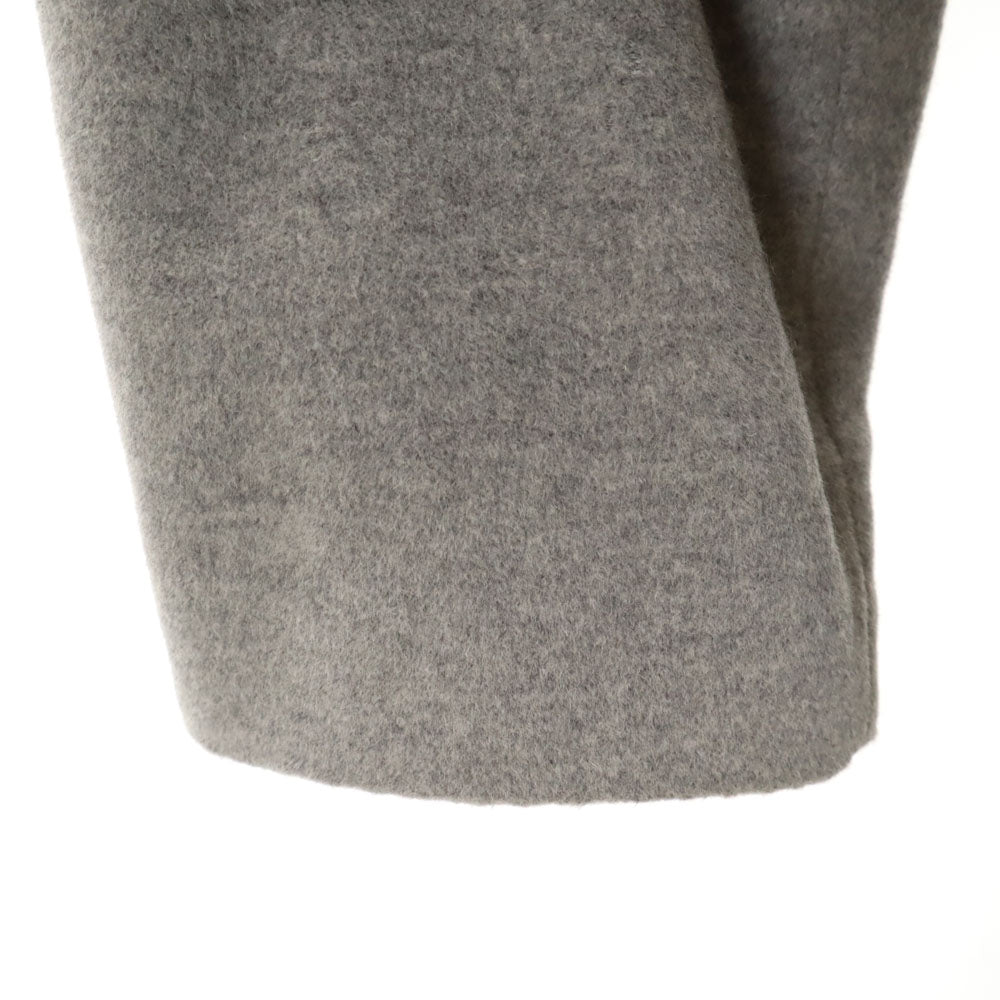 courreges クレージュ ステンカラーコート 9AR グレー 比翼 レディース