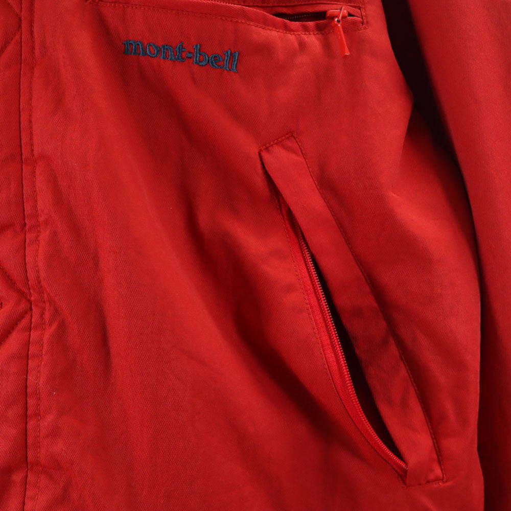 mont-bell モンベル 90s オールド ジャケット L 赤 アウトドア 裏ボア メンズ