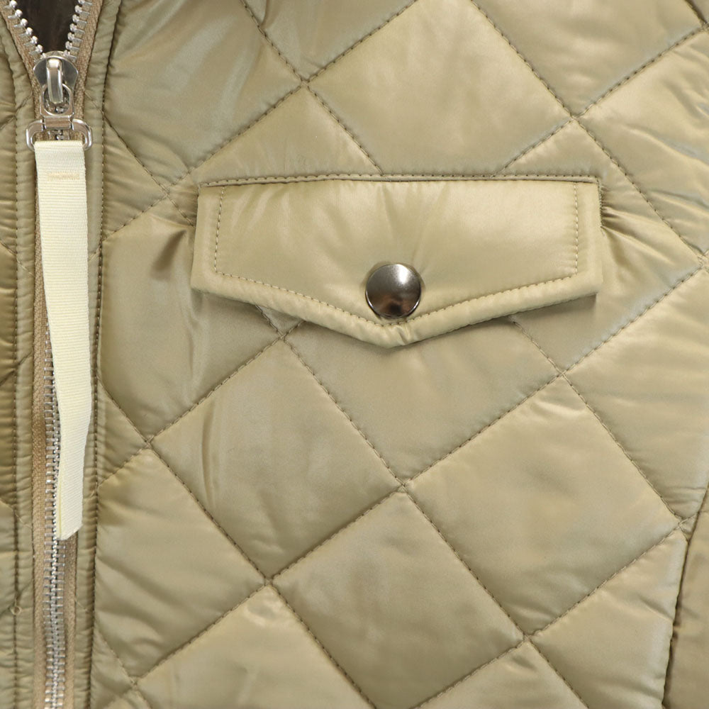 未使用 adidas アディダス ロング 中綿コート OT シャンパンゴールド キルティング レディース