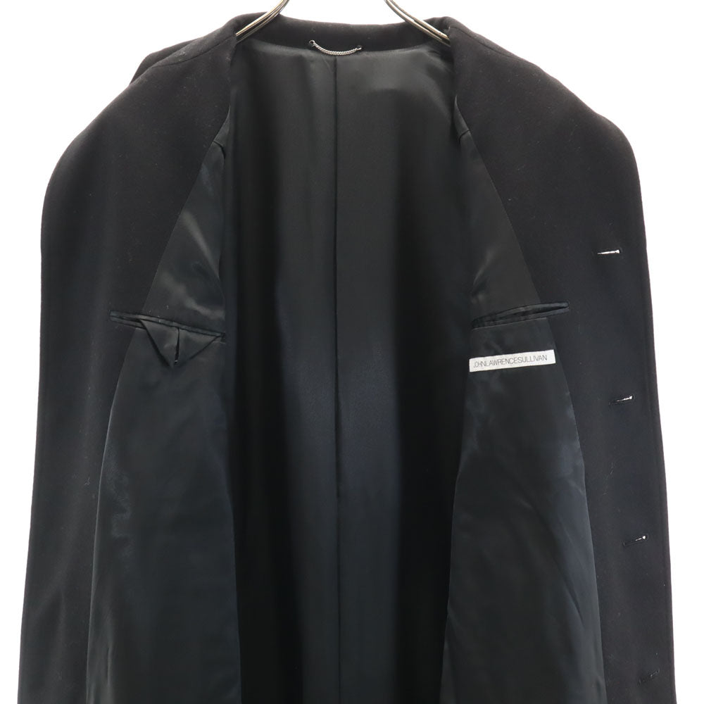 JOHN LAWRENCE SULLIVAN ジョンローレンスサリバン 日本製 チェスターコート 46 ブラック メンズ