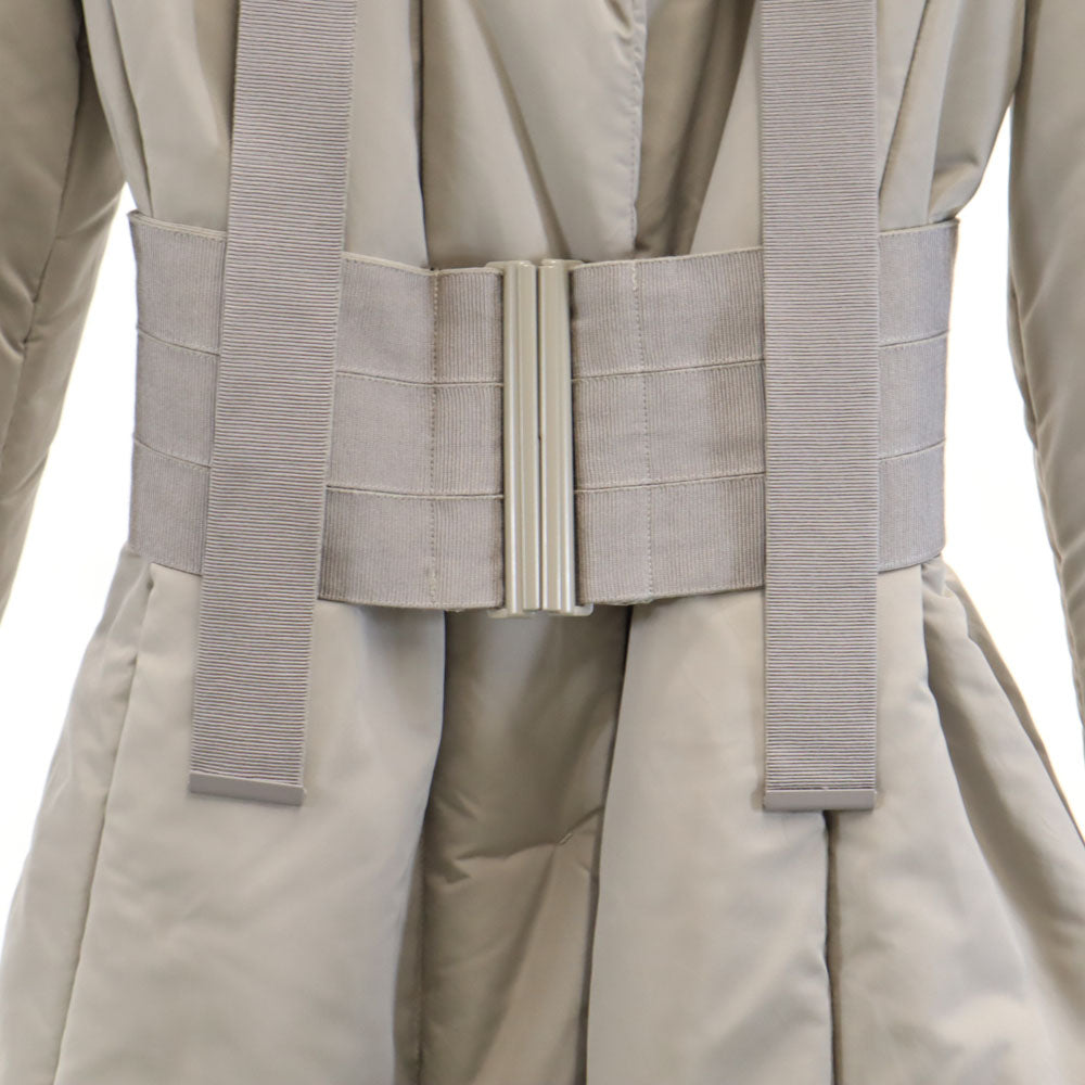 エンポリオアルマーニ 中綿コート 38 グレー Emporio Armani レディース
