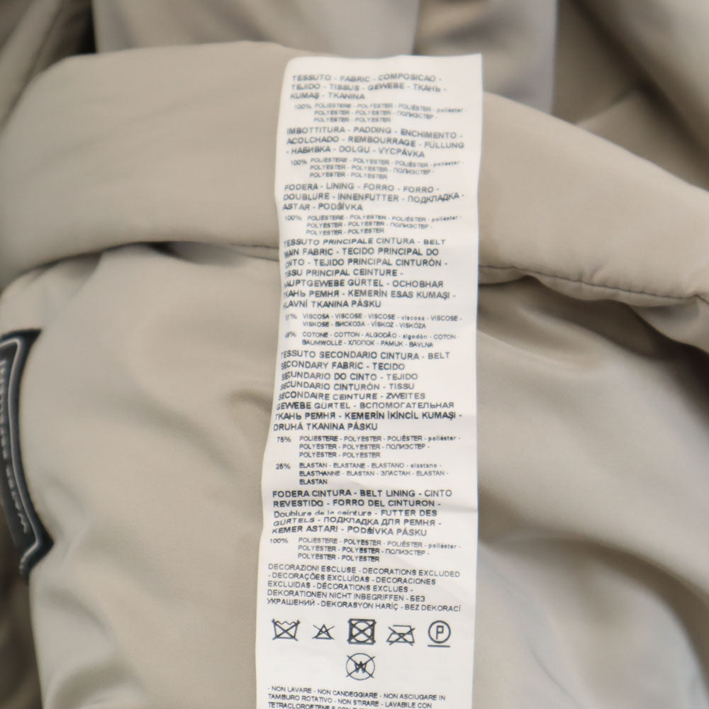 エンポリオアルマーニ 中綿コート 38 グレー Emporio Armani レディース