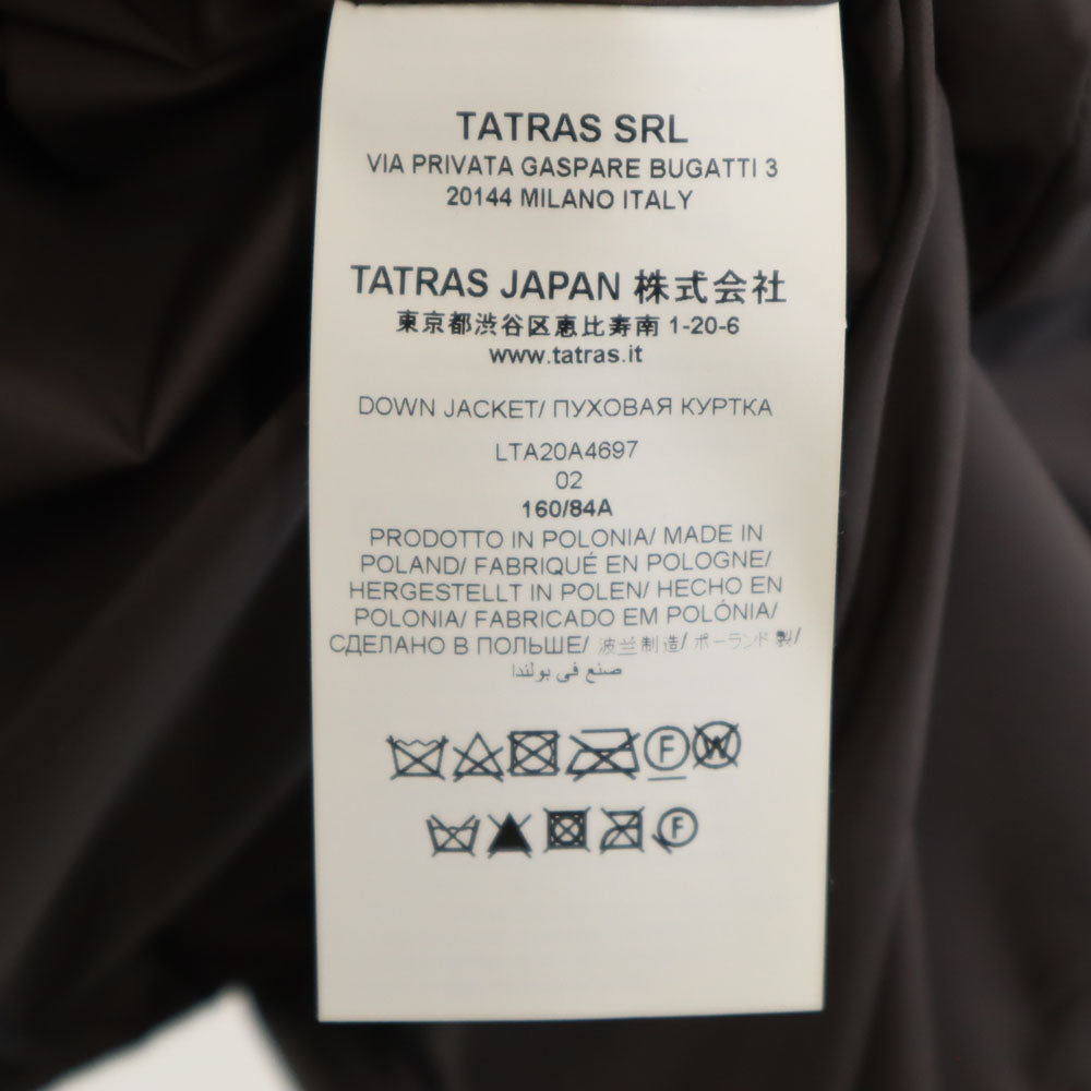 TATRAS タトラス ポーランド製 LTA20A4697 アゴーニャ ダウンジャケット 2 ブラウン系 AGOGNA レディース