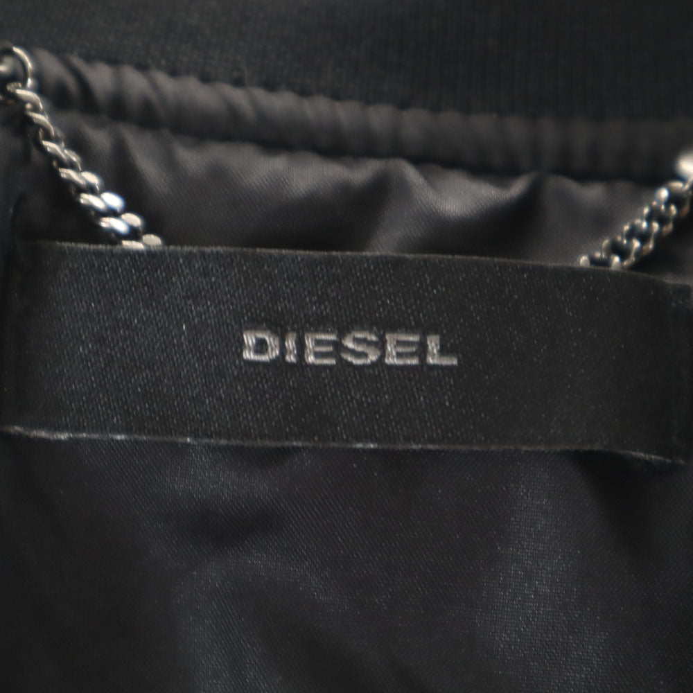 DIESEL ディーゼル ダウンコート S 黒 レディース