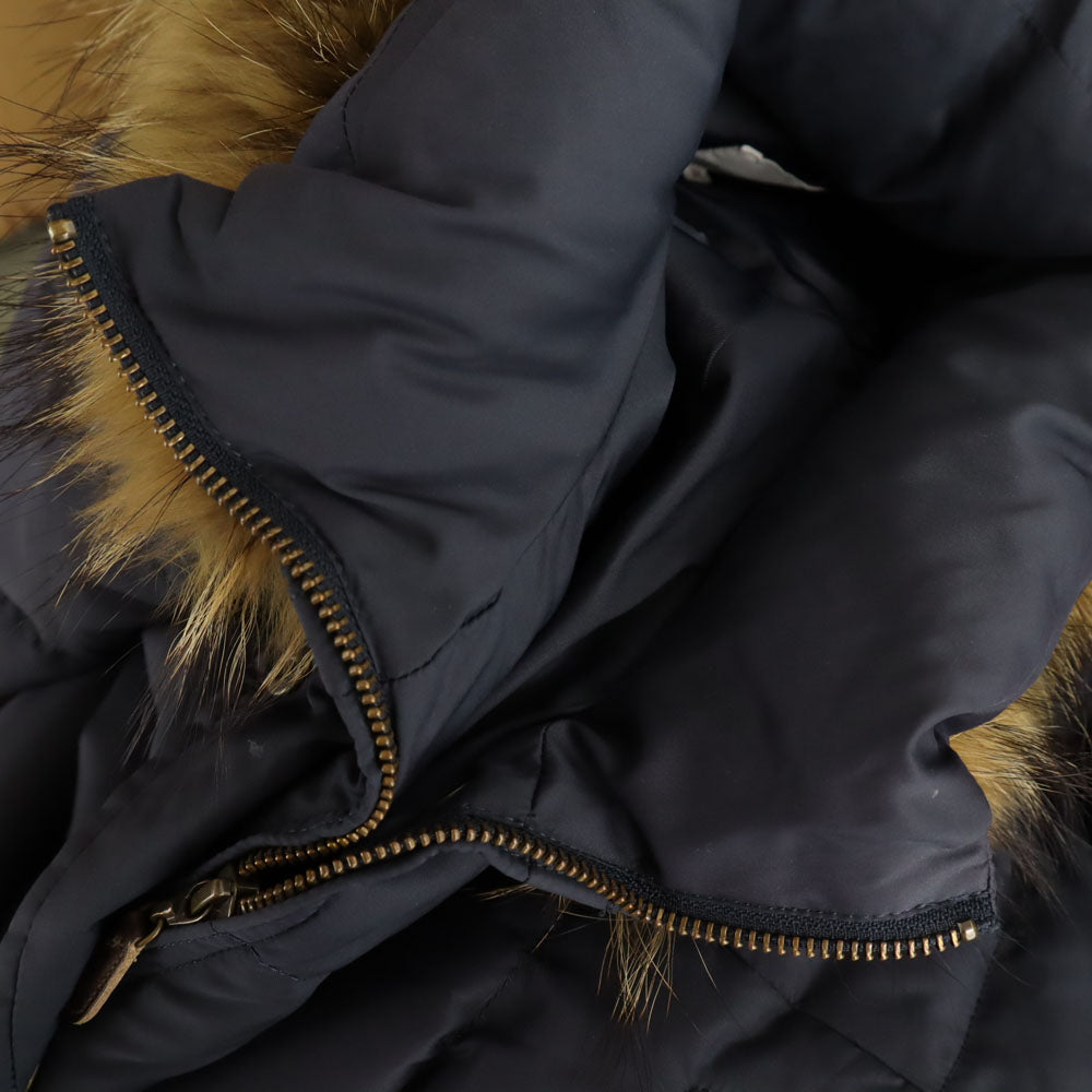 MACKINTOSH PHILOSOPHY マッキントッシュフィロソフィー ダウンコート 36 ネイビー レディース