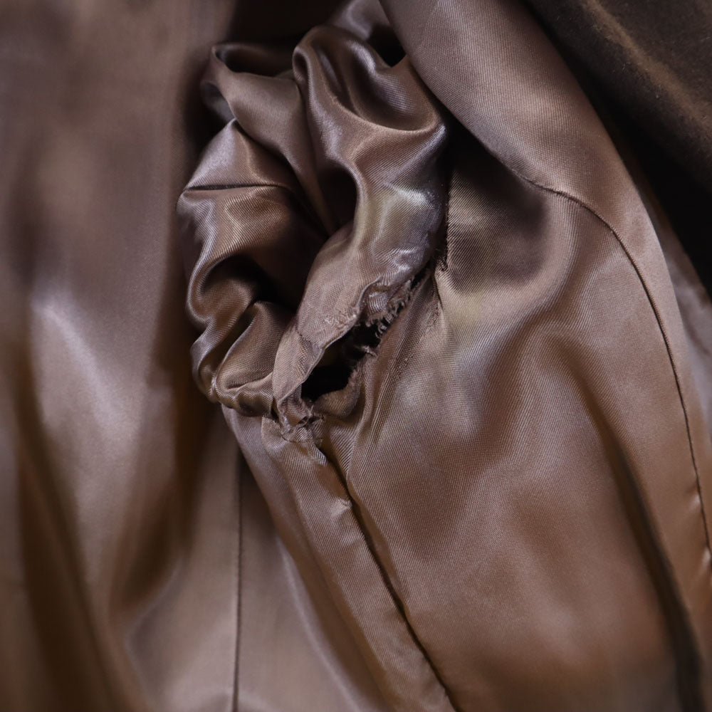 RALPH LAUREN ラルフローレン 日本製 ステンカラーコート 7 ブラウン レディース