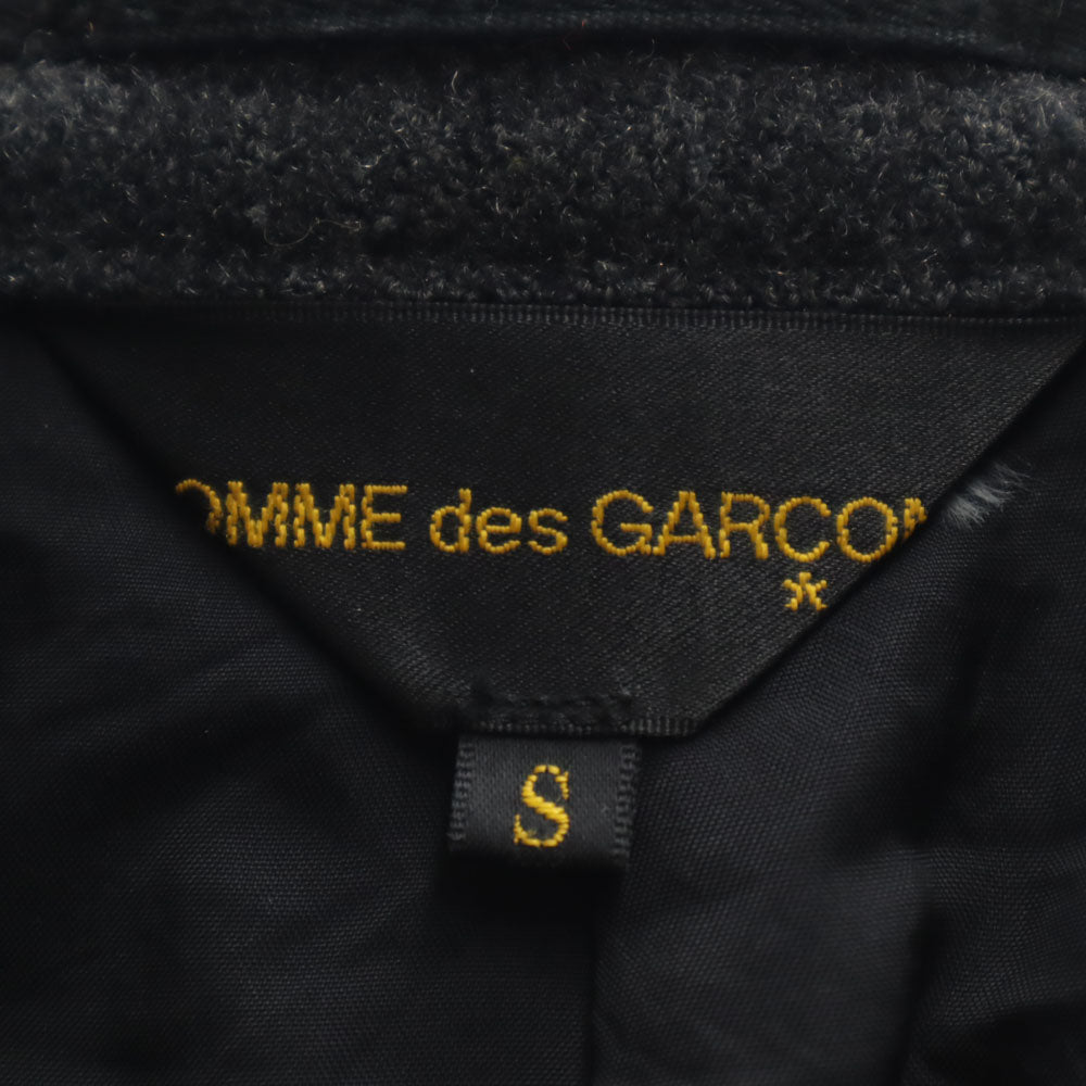 COMME des GARCONS コムデギャルソン 10AW 日本製 ウールブレンド ロングコート S グレー レディース