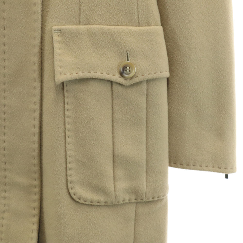 SPORTMAX スポーツマックス イタリア製 ウールブレンド ロングコート 42 ベージュ ベルト付き レディース