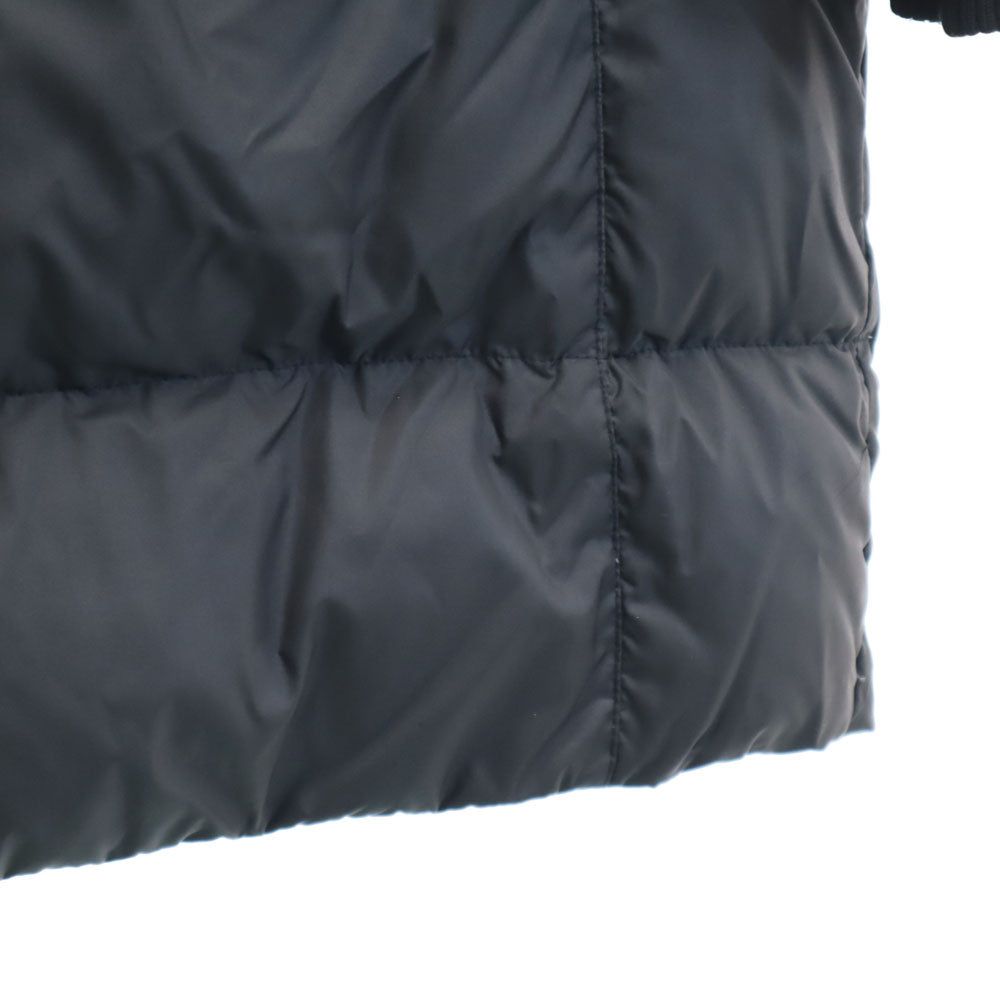 SPORTMAX スポーツマックス グース ダウンコート 42 ブラック フーディー 収納袋付き レディース
