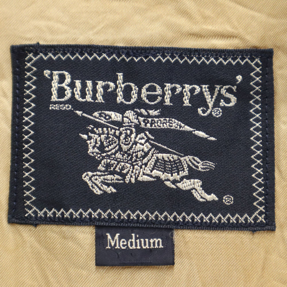 Burberrys バーバリーズ 90s オールド C-TK83 フーデッド コート M ベージュ ライナー欠損 メンズ