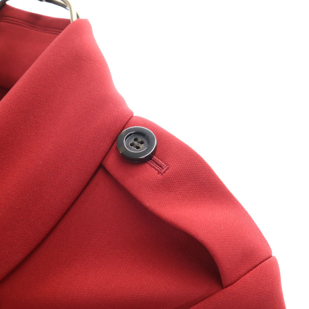 FOXEY NEW YORK フォクシーニューヨーク 2015年製 日本製 ステンカラーコート 38 レッド 34605-MACFY101SI レディース