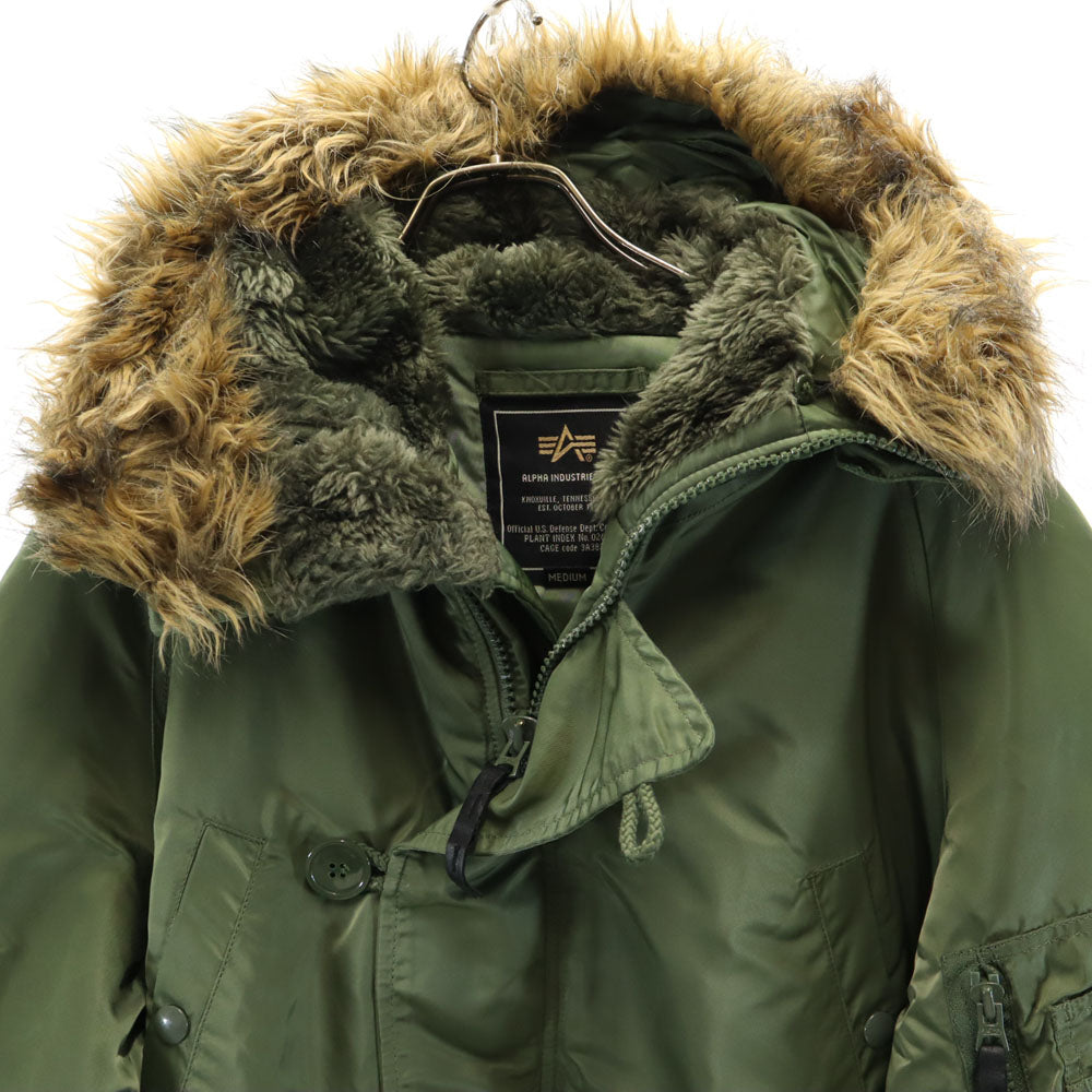 ALPHA INDUSTRIES INC アルファインダストリーズ N-3B フライトジャケット M カーキ メンズ