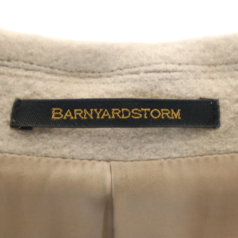 BARNYARDSTORM バンヤードストーム ウールブレンド チェスターコート 0 グレー系 ダブルボタン レディース