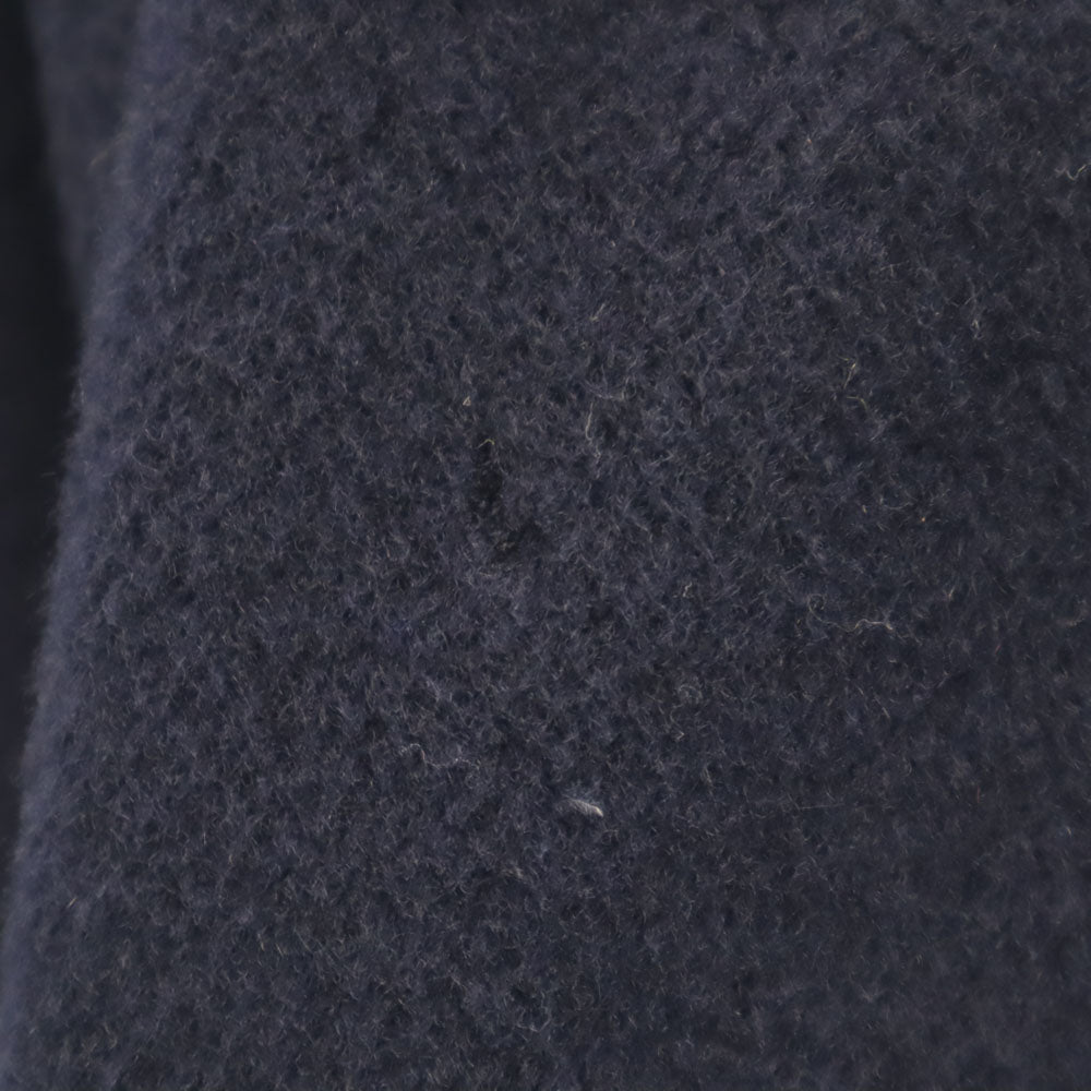 Durban ダーバン ウール100％ ステンカラーコート 45 ネイビー メンズ