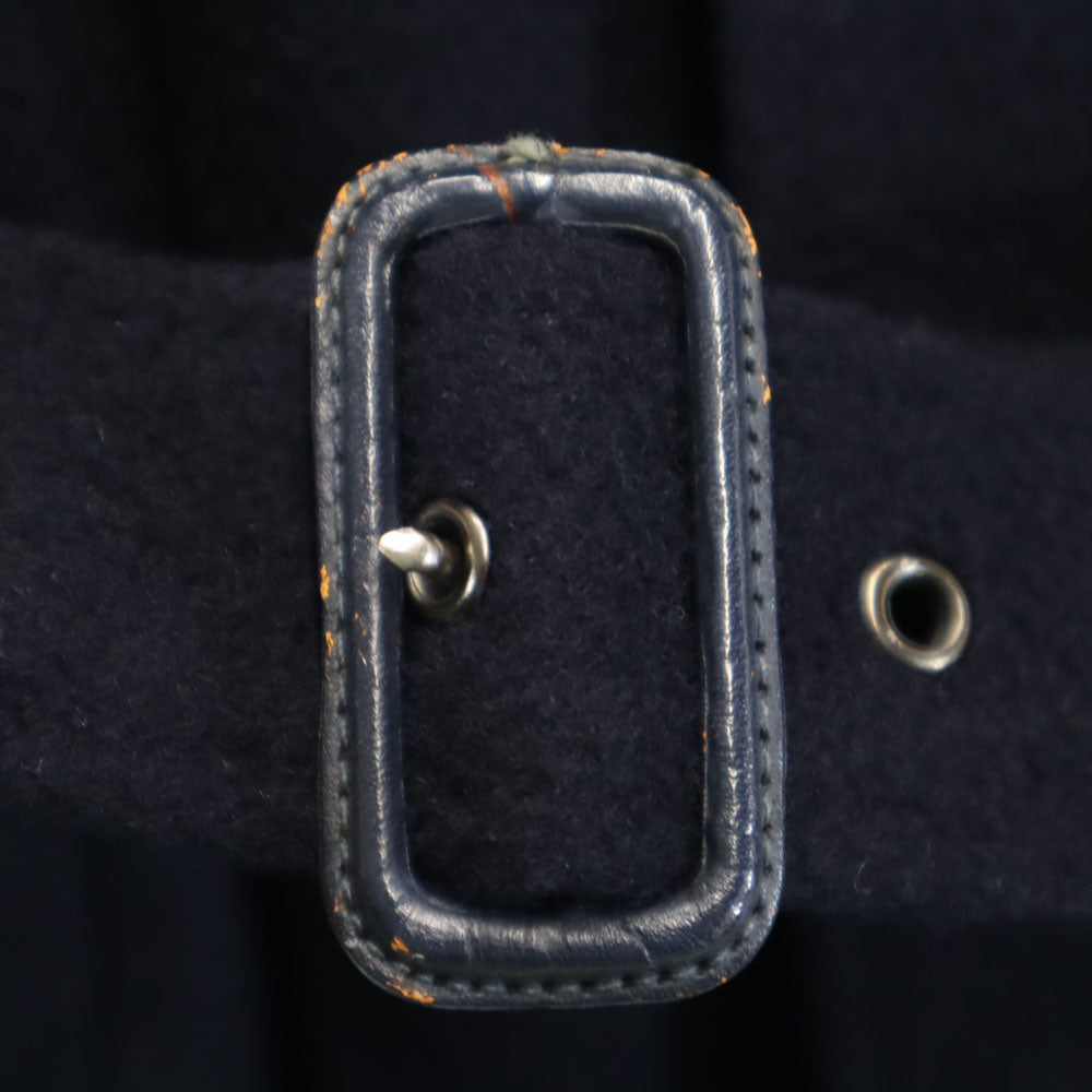 Durban ダーバン ウール100％ ステンカラーコート 45 ネイビー メンズ