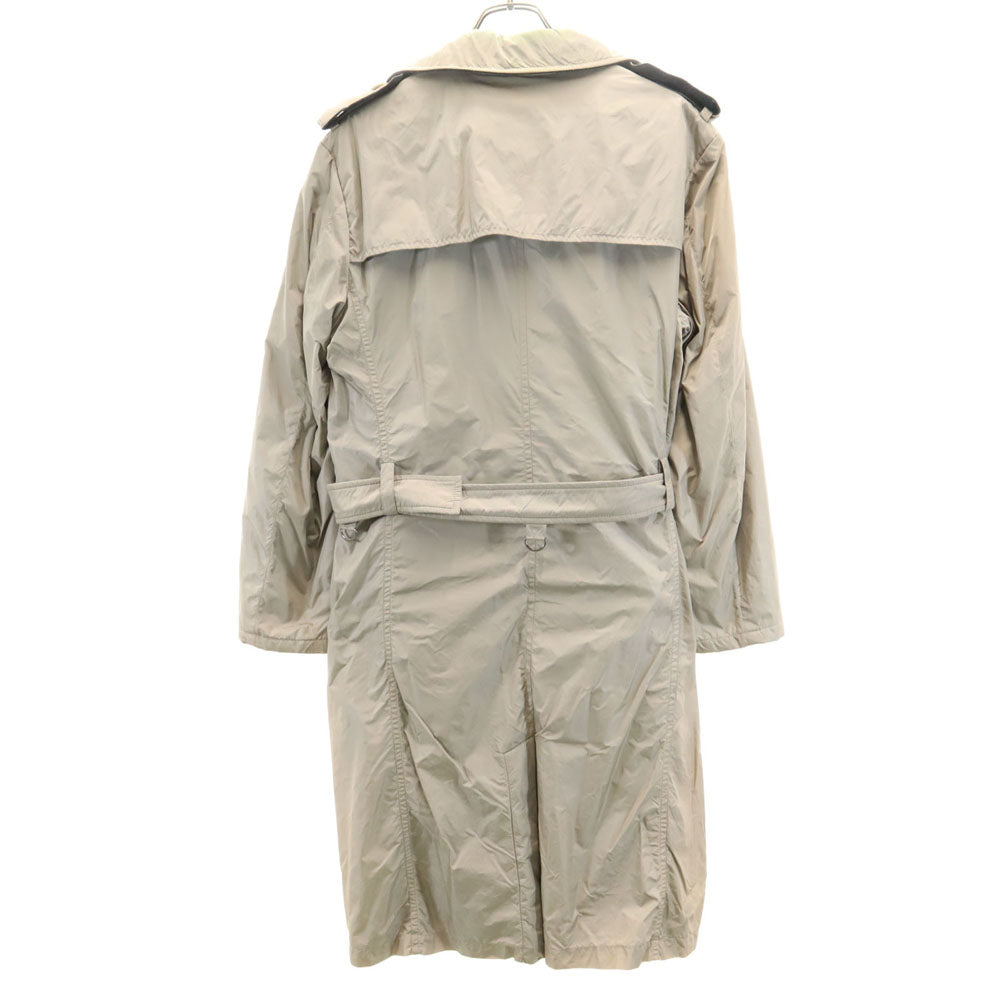 アド ナイロン トレンチコート USA32 カーキ BEAMS PLUS 裏地付き メンズ