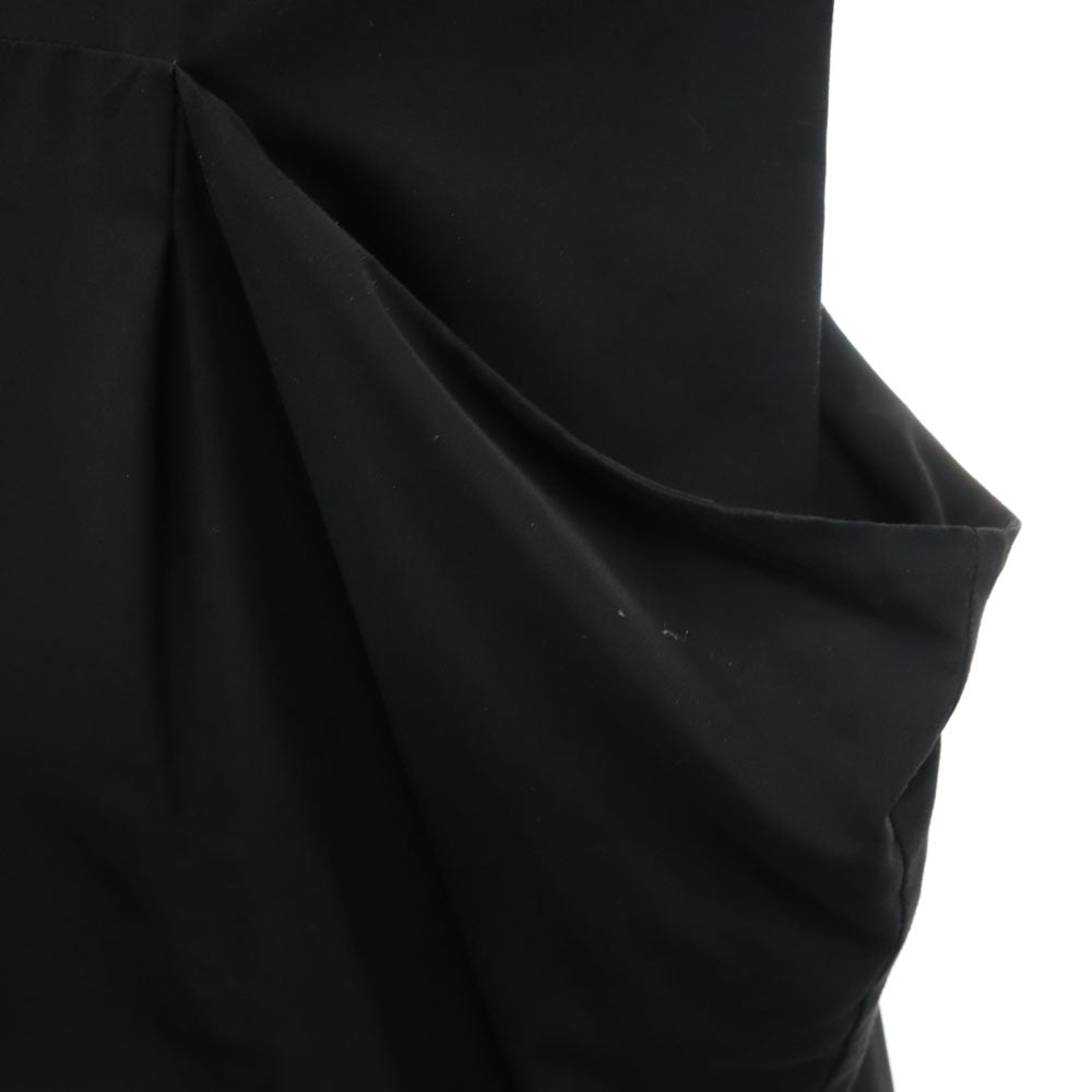 LIMI feu リミフゥ 7分袖 ワンピース S ブラック レディース