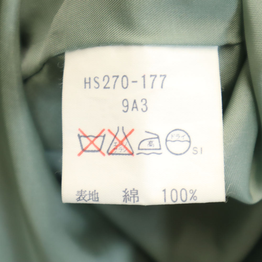 YVES SAINT LAURENT イヴサンローラン 90s オールド ステンカラーコート M グリーン系 レディース