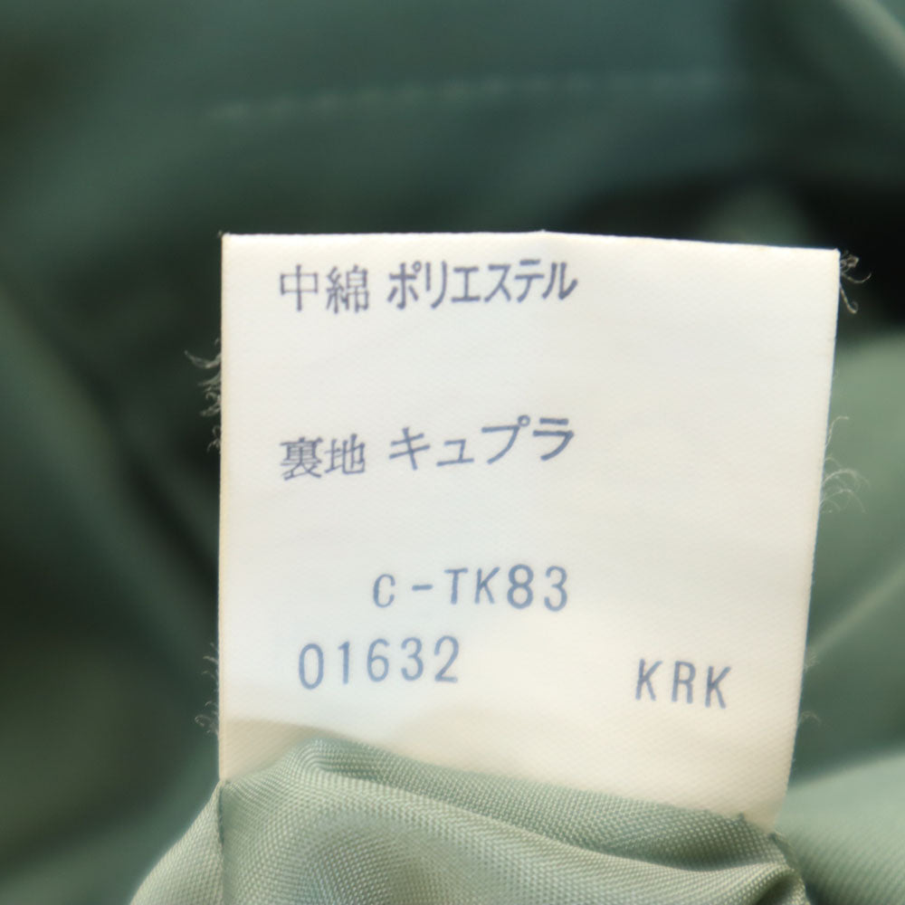 YVES SAINT LAURENT イヴサンローラン 90s オールド ステンカラーコート M グリーン系 レディース