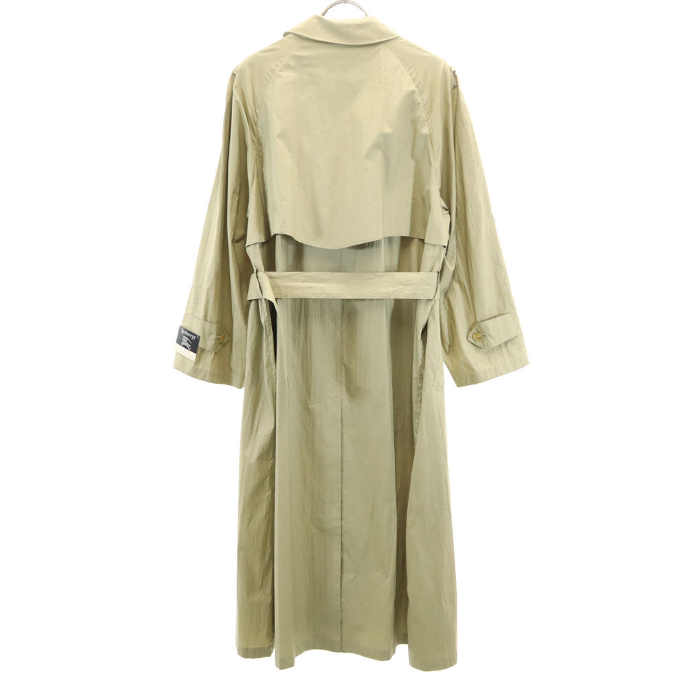 Burberrys バーバリーズ 90s 未使用 オールド デッドストック ワッシャー加工 トレンチコート 9A3 ベージュ メンズ
