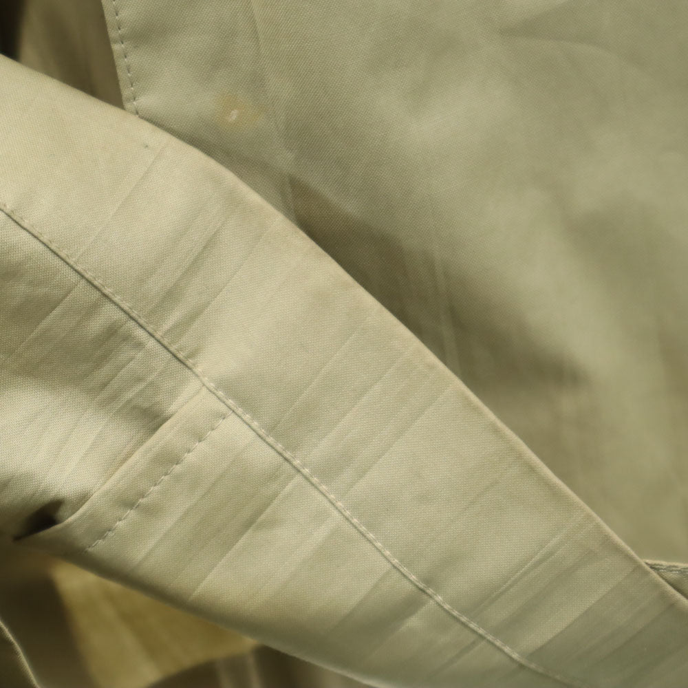 Burberrys バーバリーズ 90s 未使用 オールド デッドストック ワッシャー加工 トレンチコート 9A3 ベージュ メンズ