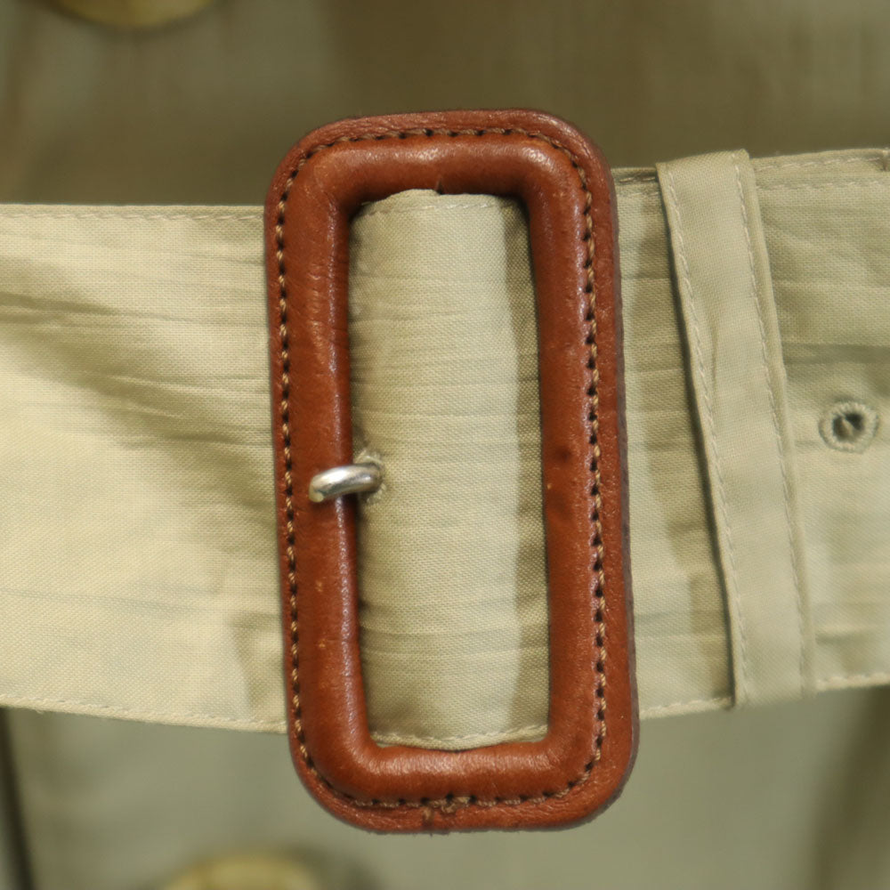 Burberrys バーバリーズ 90s 未使用 オールド デッドストック ワッシャー加工 トレンチコート 9A3 ベージュ メンズ