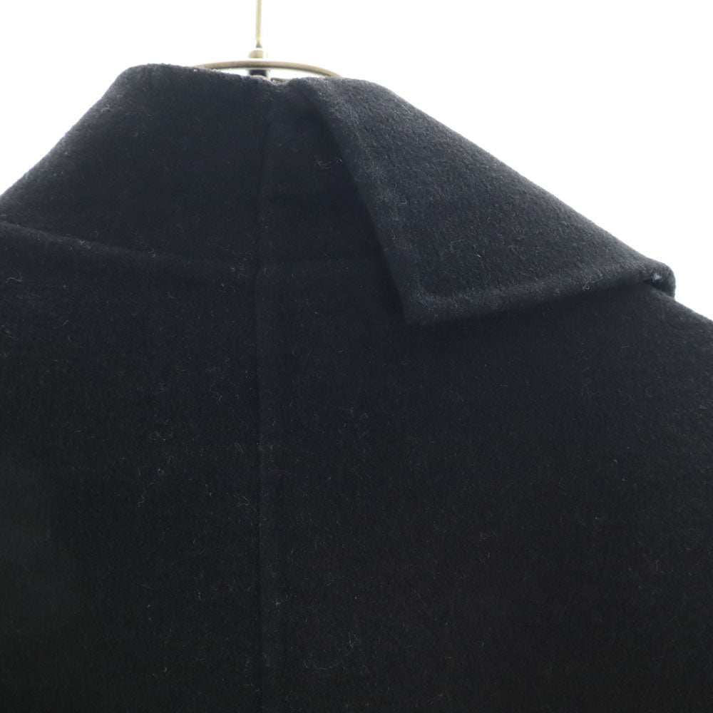 AMERI UNDRESSED アメリ ウールブレンド フリルカラー コート M 黒 レディース