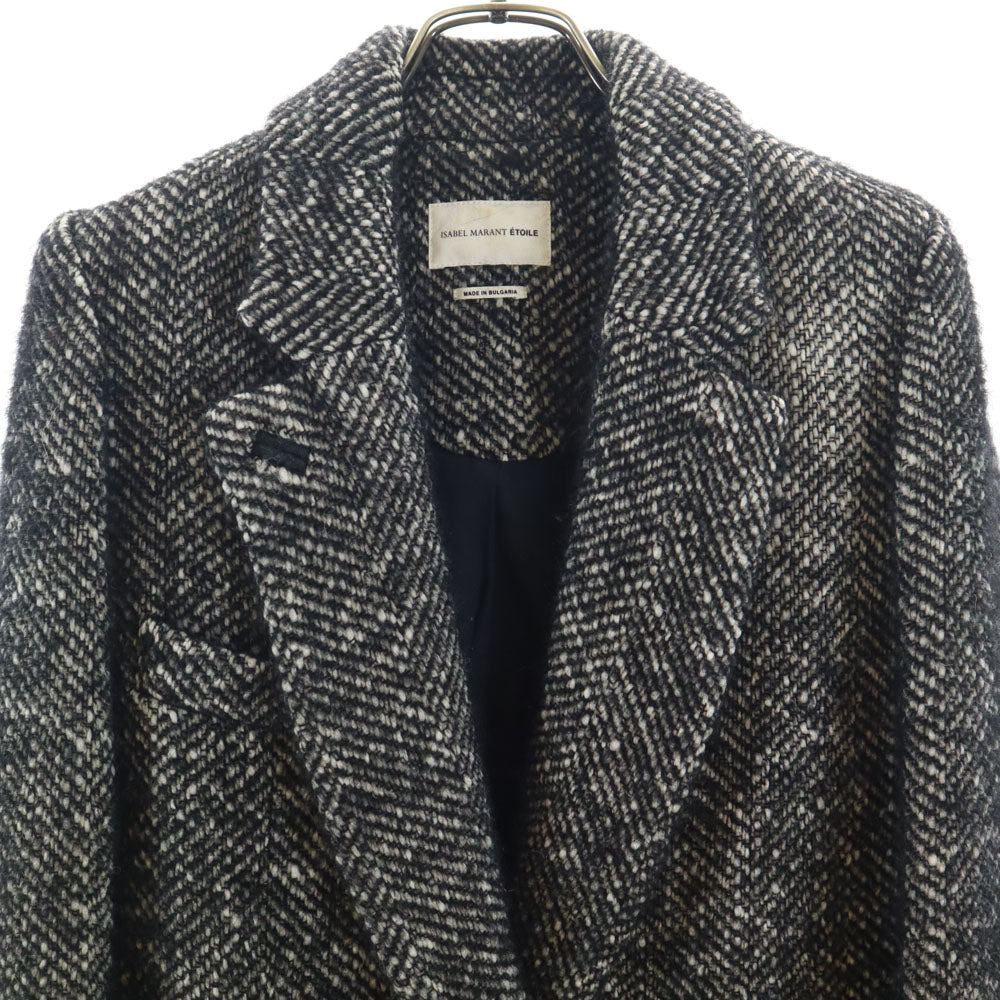 ISABEL MARANT E'TOILE イザベルマランエトワール ブルガリア製 チェスターコート 36 ブラック レディース