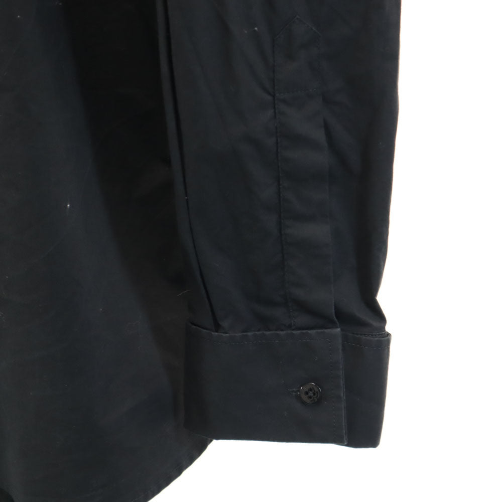 MM6 エムエムシックス 2020年 イタリア製 長袖 ボタンダウンシャツ 42 ブラック レディース