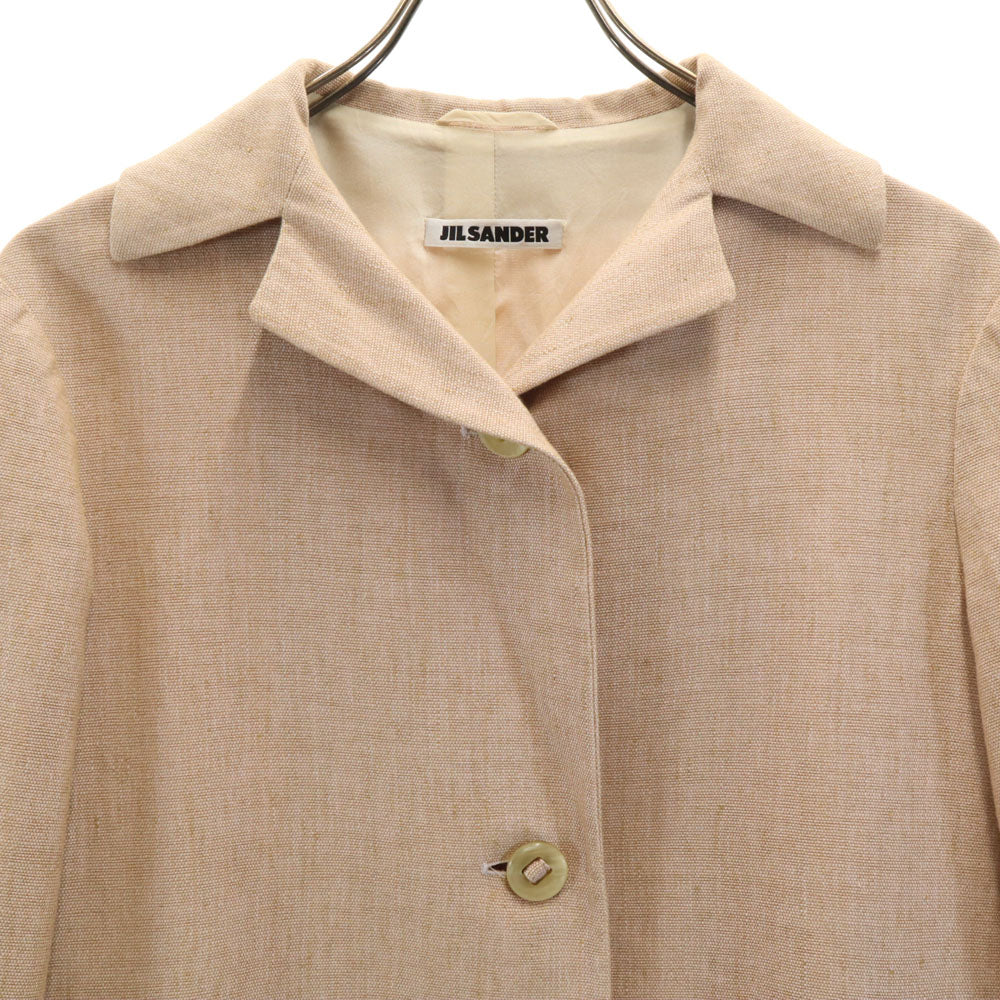 JIL SANDER ジルサンダー イタリア製 チェスターコート 40 ピンク レディース